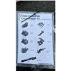 Image 2 : MIVA INDUSTRIAL MINI EXCAVATOR ATTACHMENT SET INCLUDING: 200MM BUCKET, 500MM BUCKET, 800MM BUCKET,