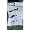 Image 2 : MIVA BLACK MINI EXCAVATOR 3PCS AUGER ATTACHMENT SET