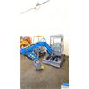 Image 2 : AGT INDUSTRIAL ENCLOSED BLUE MY50R GAS POWERED RUBBER TRACK MINI EXCAVATOR WITH ATTACHED