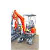 Image 2 : AGT INDUSTRIAL ORANGE NT18K DIESEL POWERED RUBBER TRACK MINI EXCAVATOR WITH ATTACHED DIGGING BUCKET