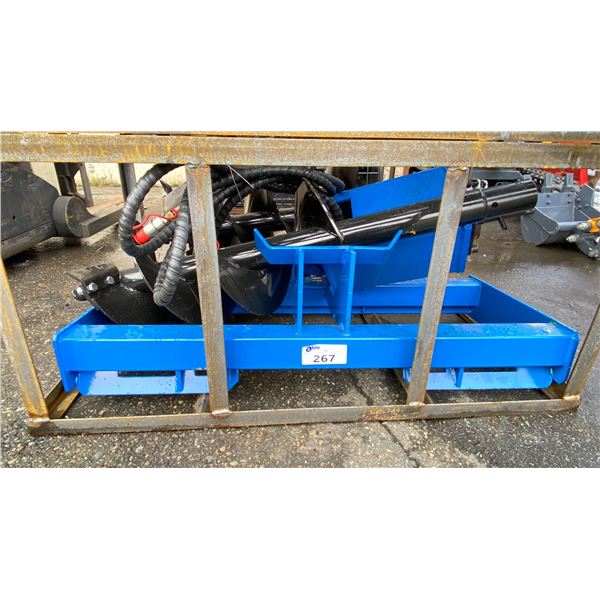 AGT INDUSTRIAL SSECAG-Y HEAVY DUTY SKID STEER 3 PIECE AUGER ATTACHMENT SET