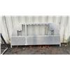 Image 2 : ALUMINUM 90.5"W X 44.5"H X 3" THICK TRUCK BOX HEADACHE RACK