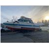 Image 1 : CABIN CRUISER BOAT WITH TRAILER, TWIN ENGINES *NEEDS FLATDECK FOR REMOVAL* *NO REGISTRATION
