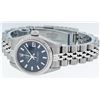 Image 9 : Rolex Ladies Quickset Stainless Steel Blue Index 26MM 18K White Gold Bezel Datej