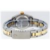 Image 6 : Rolex Ladies Two Tone White Roman Fluted Bezel Wristwatch 26MM