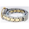 Image 7 : Rolex Ladies Two Tone White Roman Fluted Bezel Wristwatch 26MM