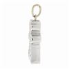 Image 3 : Bibigi 18k White Gold 0.55 ctw Pave Set Round Diamond Child Person Charm Pendant