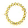Image 4 : 18k Yellow Gold.60 ctw 20 Bezel Set Round Diamond Circle of Life Pin Brooch 23mm