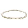 Image 1 : 8.15 ctw Diamond Tennis Bracelet - 14KT White Gold