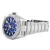 Image 6 : Rolex Mens Stainless Steel Blue Dial Sky Dweller With Box And Card