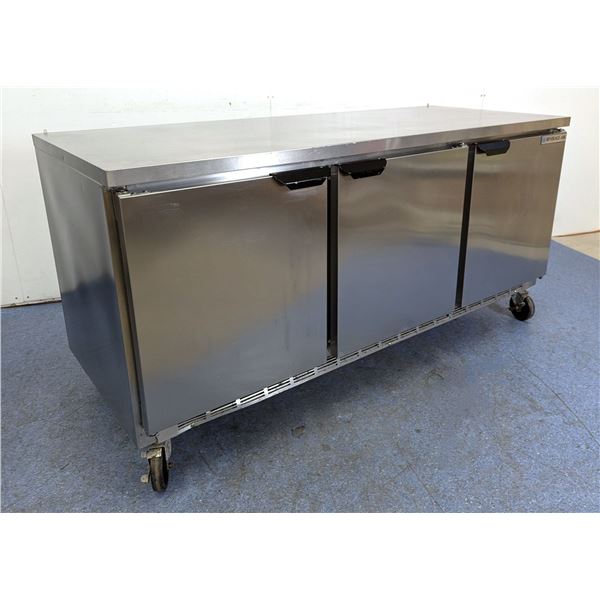 Beverage Air WTR72AY 72" Worktop 3 Door Cooler | 3712