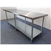 Image 1 : Thorinox 84" x 30" Stainless Steel Work Table | Table1