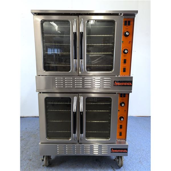 Sierra SRCO 38" Gas Double Deck Full Size Convection Oven |