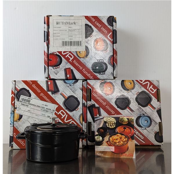 4-3/4" Mini Oval Casserole Dishes - Lot of 3 (3 Boxes) | MC2