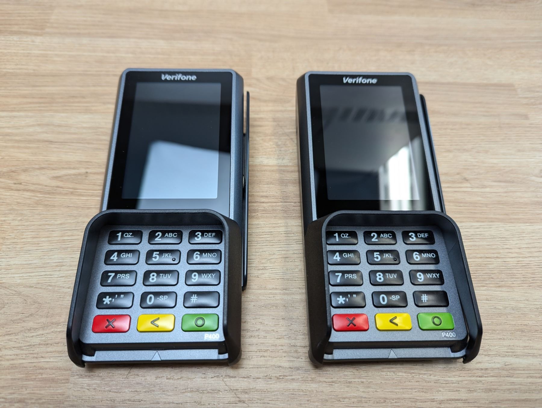 Verifone P400 Plus Credit Card Payment Terminal Readers - Lot of 4pcs ...