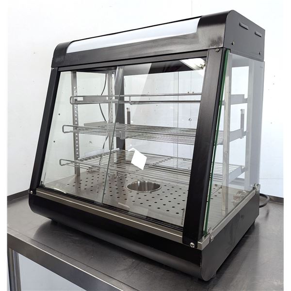 26" Food Display Warmer, Front/Back Doors | 2804