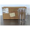 Image 1 : 64oz Clear Customizable Plastic Pitchers - Lot of 6 (1 Case) | FrontG