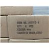 Image 4 : Elite JWTR19-W 9" x 3-3/4" Rectangular Melamine Trays - Lot of 30 (5 Cases) | FtF