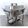 Image 2 : Choice Economy 4qt Half Size Stainless Steel Chafer | FTMC1