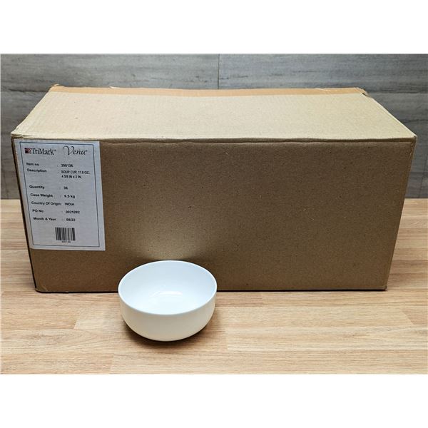 TriMark Venu 11.8oz Soup Cups - Lot of 34 |