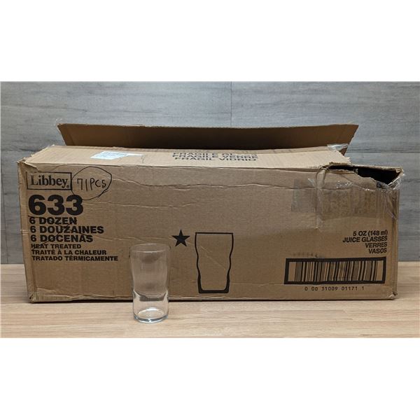 5oz Juice Glasses - Lot of 71 | FtH