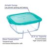 Image 8 : 760ml Glass Square Keep N Boxes, Arcoroc P5521 - Lot of 18 (3 cases) | R9-Corner
