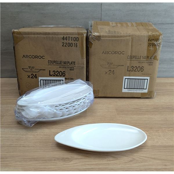Arcoroc Appetizer 1-1/4oz Porcelain Dishes - Lot of 48 (2 Cases) | R8-2/L3206