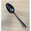 Image 2 : Vintage Black 8-1/8" Table/Serving Spoons - Lot of 24 (2 Boxes) | CC4/MB245