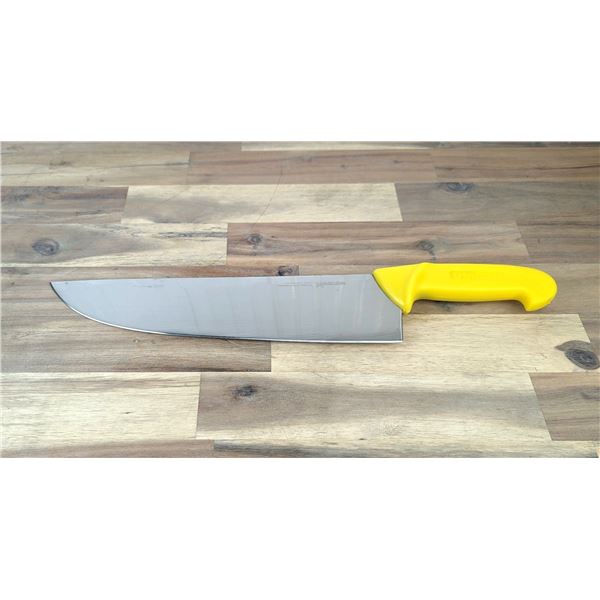 12" Poultry Splitter, Yellow Handle, Omcan 12387 | 12387/FR-Knives