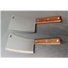 Image 1 : 7" Cleavers, Omcan 20064 - Lot of 2 | L3-2