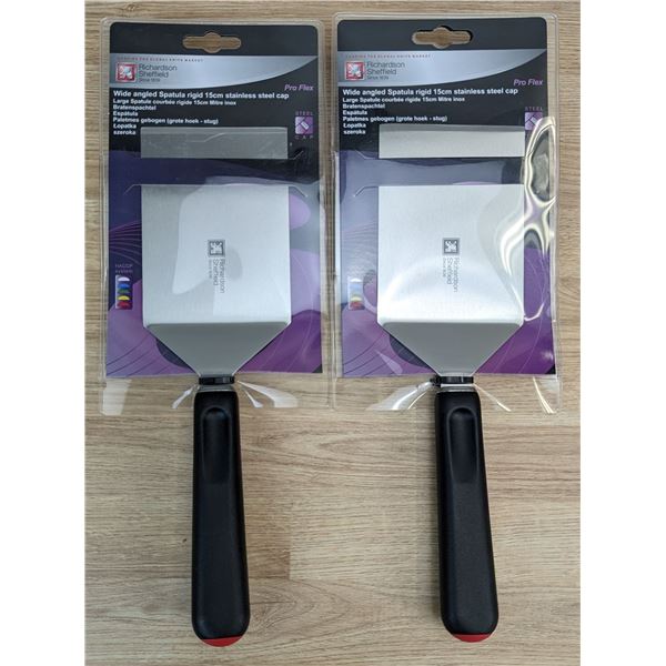 Pro Flex 6" Wide Angled Spatulas - Lot of 2 | FN217/L5L-2