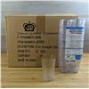 Image 1 : 5oz Stackable Tumblers Clear - Lot of 144 | 92051/ L6-2,3
