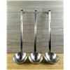 Image 1 : 12oz Stainless Ladles - Lot of 3 | JR 3212/ L7L-3
