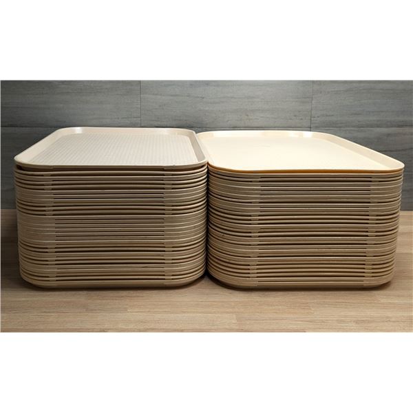 Cambro 14" x 18" Fast Food Trays - Lot of 55 | FrH