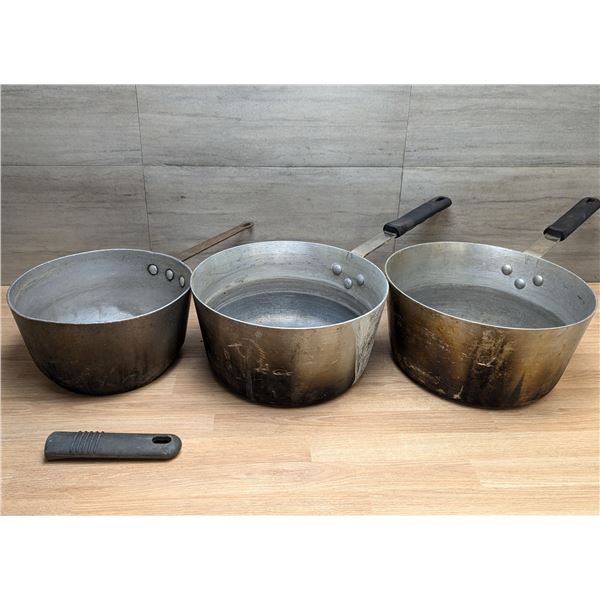 Various Sizes of Sauce Pans - Lot of 3pcs | FrB