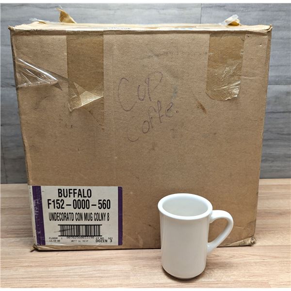 White Mugs - Lot of 36 |