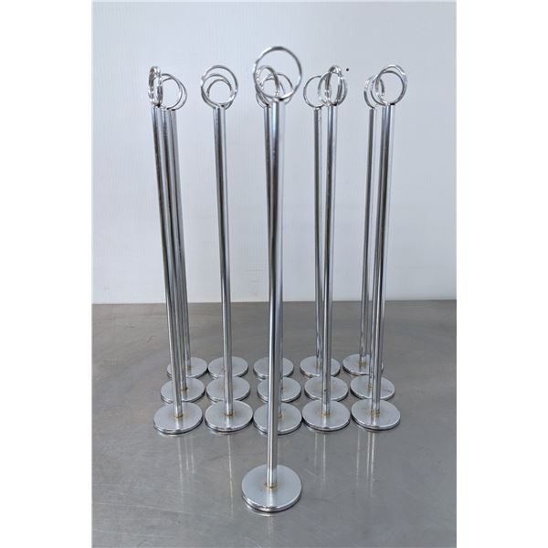 Table Number Holders - Lot of Approx. 35 | FtC