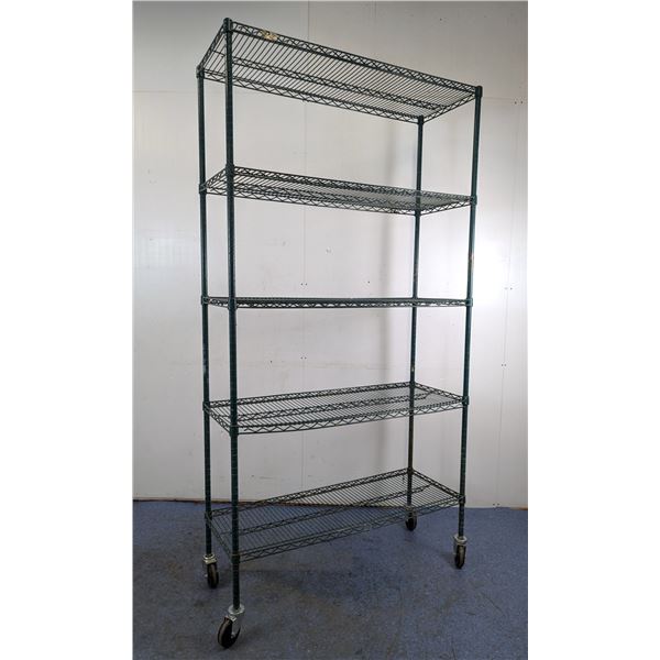 47-1/2" x 18" x 91" Wire Shelving Unit |
