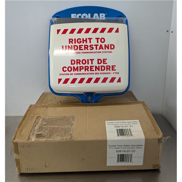 Ecolab 50619-01-31 RTU Hazard Communication Station | FtF