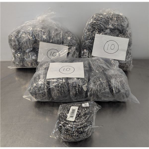 Stainless Steel Scouring Sponges - Lot of 30 | FtG