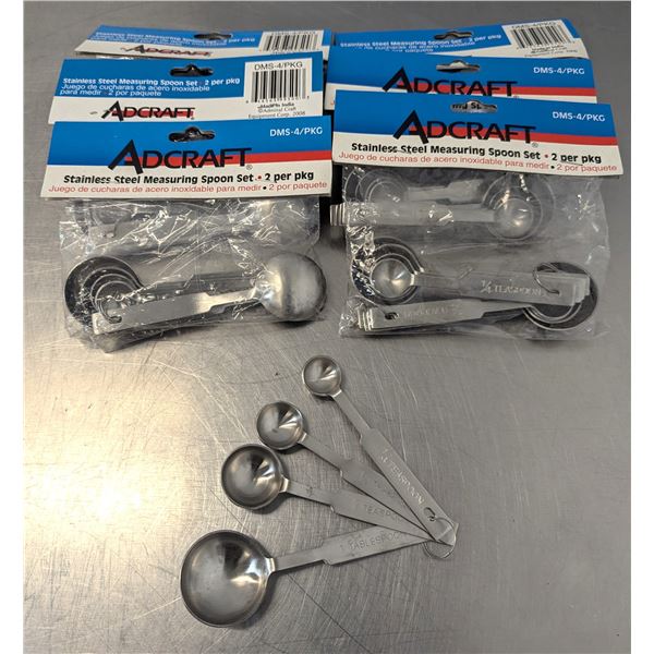 Stainless Steel Measuring Spoon Set - Pack of 6 (1 Case) | FtD