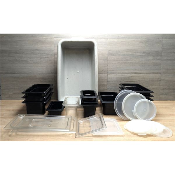 Various Sizes of Inserts & Lids - Lot of Approx 20pcs | FMC1