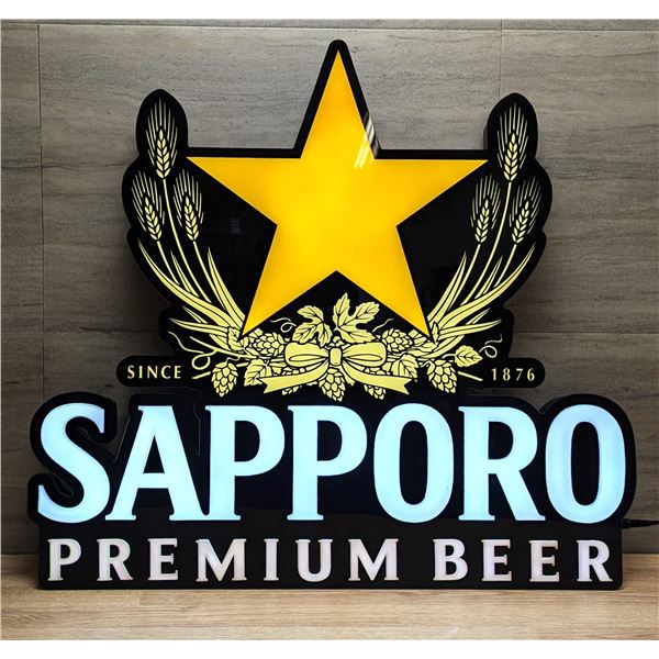 Sapporo Premium Beer Led Sign | FrG
