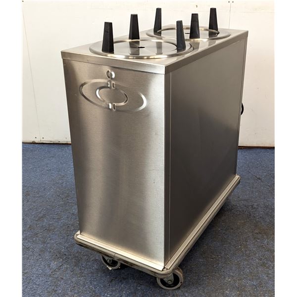 DM2CH9.5 Heated Mobile Dish Dispenser | MR2-1