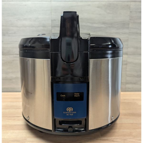 Sunpentown SC-1626 26-Cup Stainless-Steel Rice Cooker | Rice1