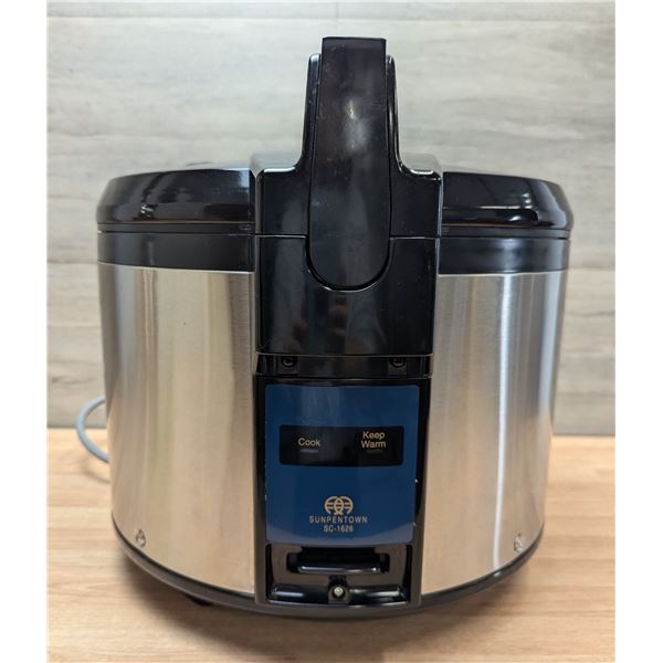 Sunpentown SC-1626 26-Cup Stainless-Steel Rice Cooker | Rice5