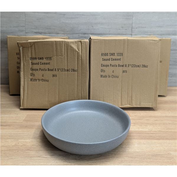 Sound Cement Coupe Pasta Bowl 8.5" - Lot of 16 | PC1