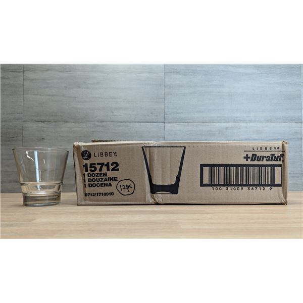 Libbey Endeavor 12oz Double Old Fashioned Glasses - Lot of 12 | EC6