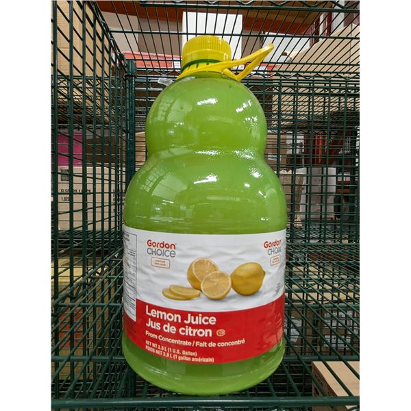 Gordon Choice Lemon Juice 3.8L | EC2