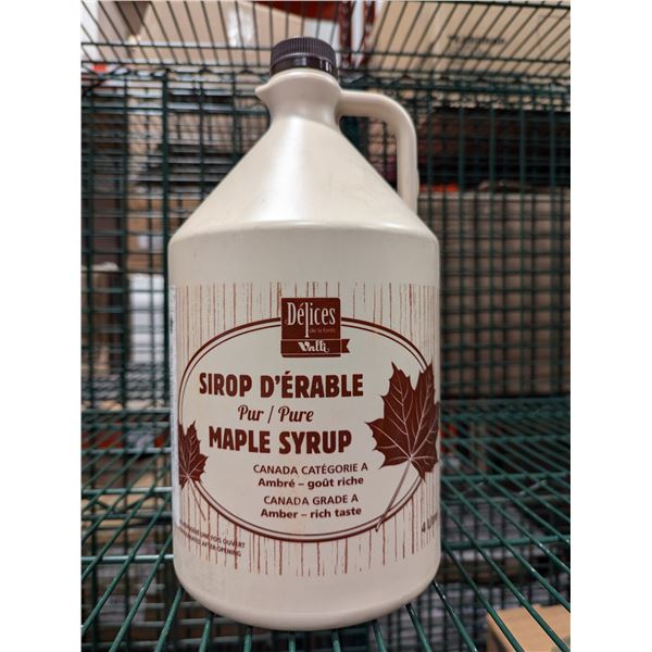 Delices Maple Syrup Amber 4L | EC2